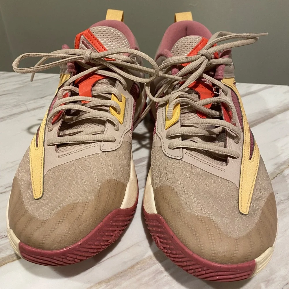 Nike Giannis Immortality 3 Fossil Stone Celestial Basketball Shoes Gold Size 9.5 - Picture 3 of 9